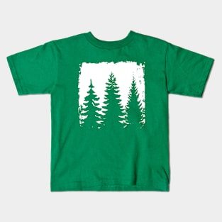 Forest silhouette Kids T-Shirt